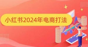 小红书2024年电商打法，手把手教你如何打爆小红书店铺-康仁安资源