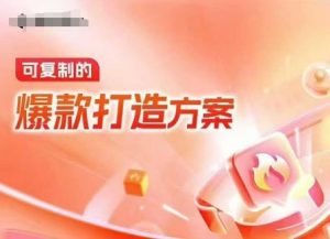 天猫电商爆款运营，可复制的爆款打造方案(线下内训课录音+字幕)-康仁安资源