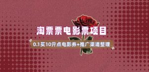 电影票无门槛券推广_0.1亓买10亓无门槛+渠道入口(v1.0版教程)-康仁安资源