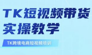 东南亚TikTok短视频带货，TK短视频带货实操教学-康仁安资源