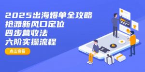 2025出海爆单全攻略：抢滩新风口定位+四步营收法+六阶实操流程-康仁安资源