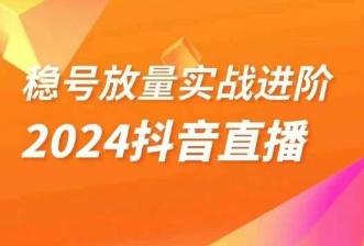 稳号放量实战进阶—2024抖音直播，直播间精细化运营的几大步骤-康仁安资源
