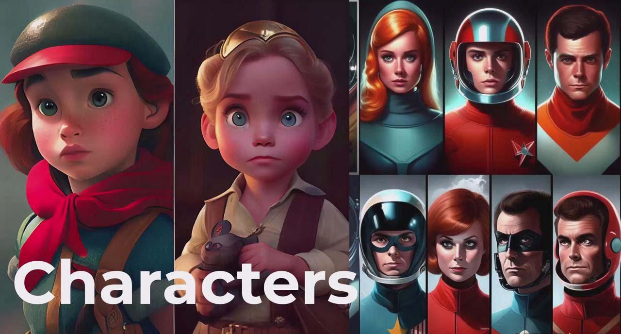 掌握 MidJourney V5 AI + ChatGPT创建一致的角色设计图像-22节课-中英字幕-康仁安资源