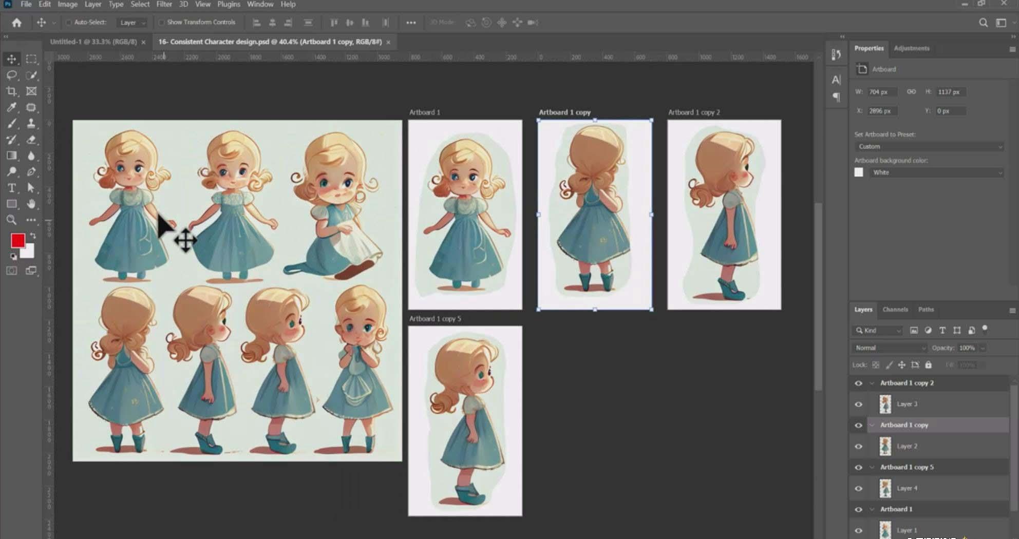 图片[7]-掌握 MidJourney V5 AI + ChatGPT创建一致的角色设计图像-22节课-中英字幕-康仁安资源