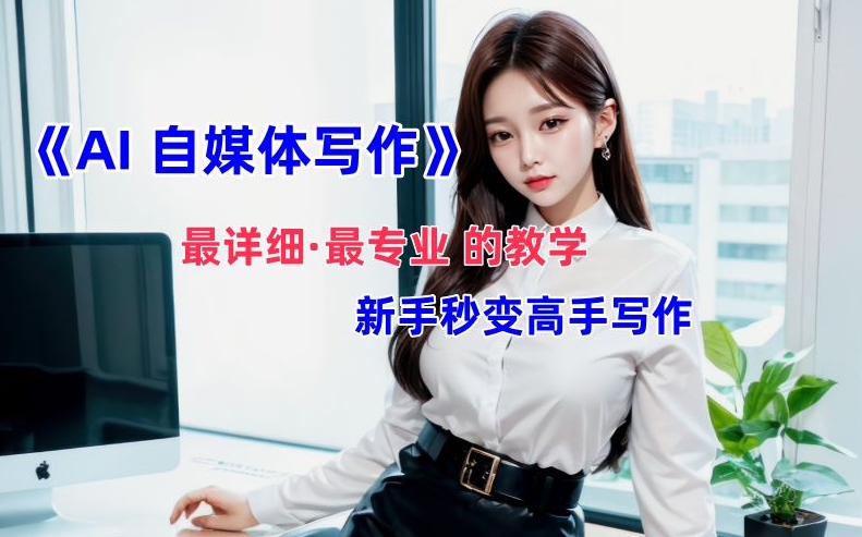 AI自媒体文章创作全网最详细教程，新手秒变写作高手，多方位发展-康仁安资源