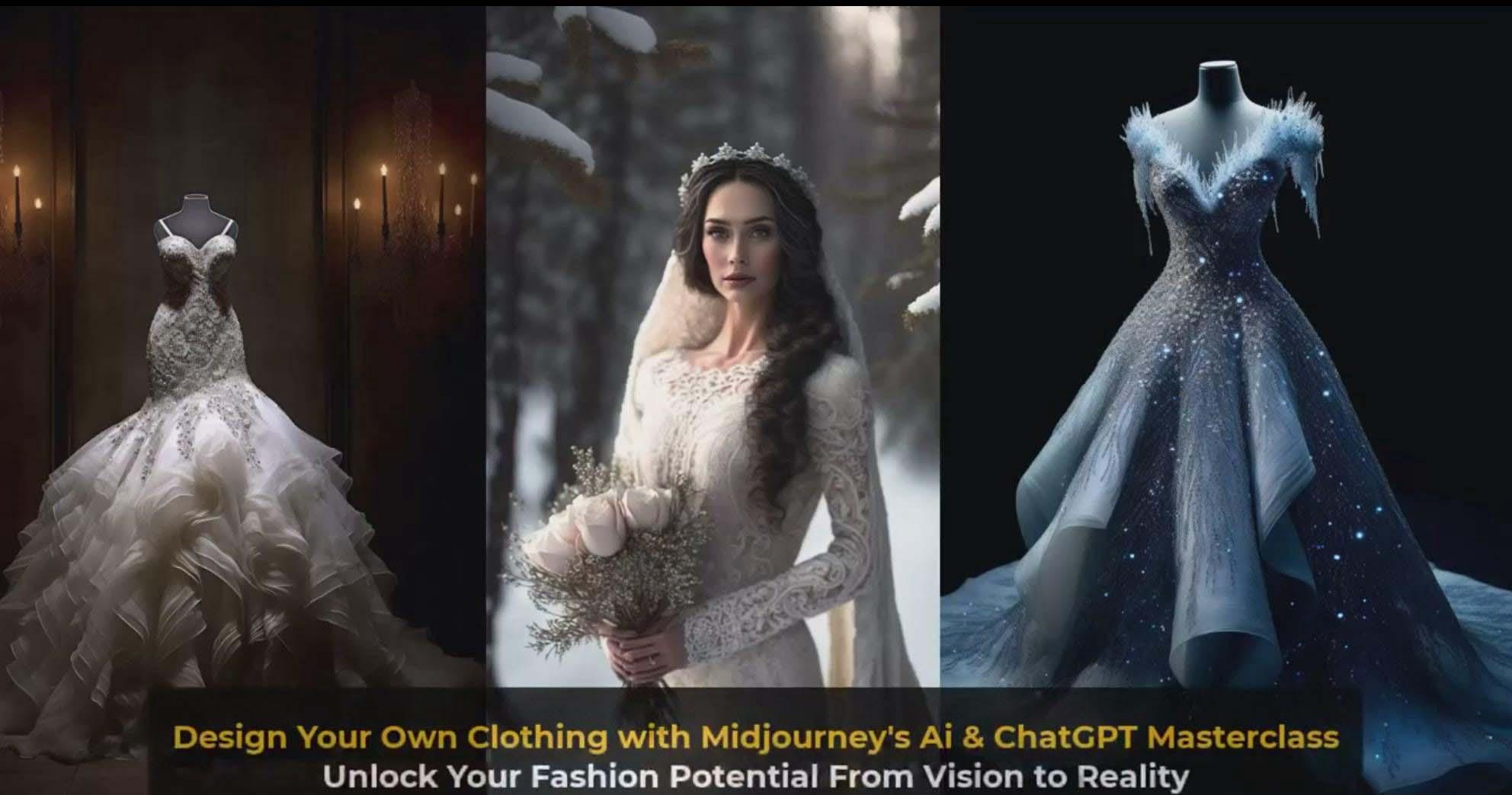 图片[7]-利用 Midjourneys Ai 人工智能设计自己的服装AI大师班-10节课-中英字幕-康仁安资源
