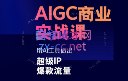 雷鹏老师·AIGC商业实战课-康仁安资源