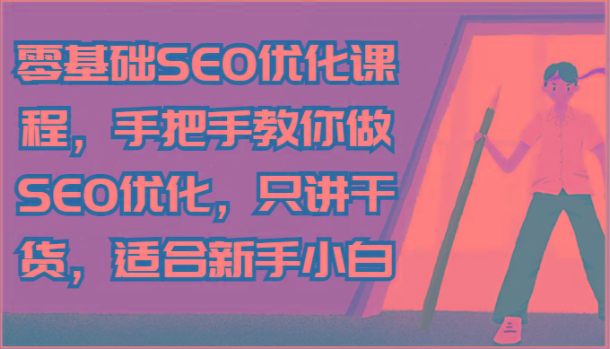 零基础SEO优化课程，手把手教你做SEO优化，只讲干货，适合新手小白-康仁安资源
