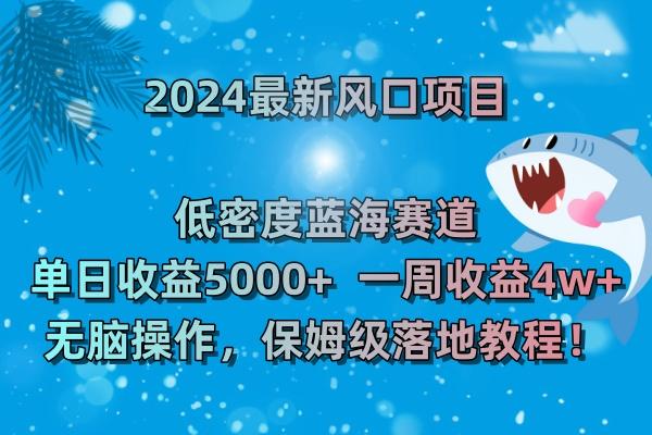 (8545期)2024最新风口项目 低密度蓝海赛道，日收益5000+周收益4w+ 无脑操作，保...-康仁安资源
