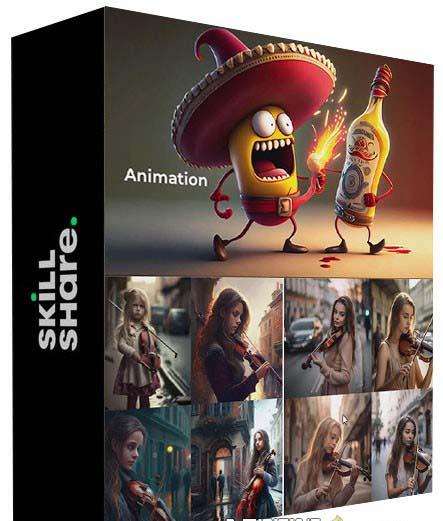 图片[1]-掌握 MidJourney V5 AI + ChatGPT创建一致的角色设计图像-22节课-中英字幕-康仁安资源