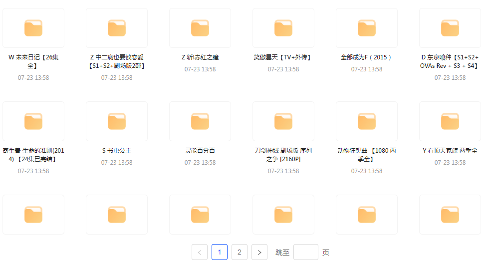 经典动漫合集-康仁安资源