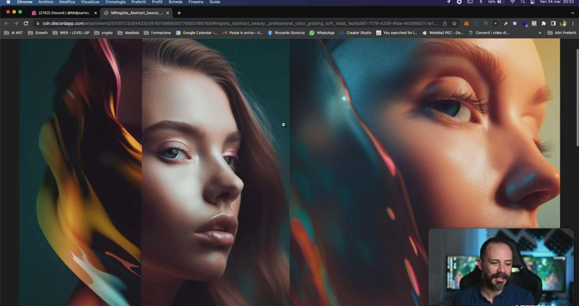图片[6]-Midjourney AI人工智能创建和销售令人惊叹的海报教程-10节课-中英字幕-康仁安资源