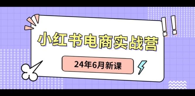 小红书电商实战营：小红书笔记带货和无人直播，24年6月新课-康仁安资源