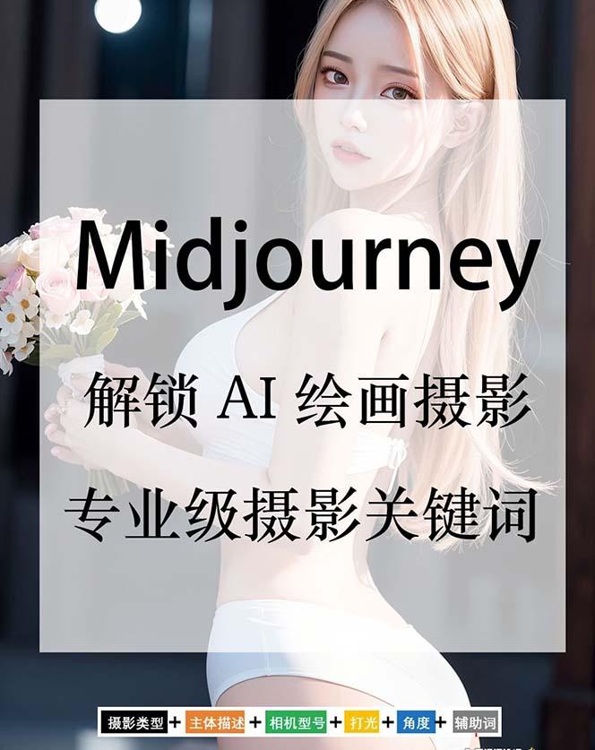 Midjourney关键词-解锁AI绘画专业级人工智能摄影关键词表-康仁安资源
