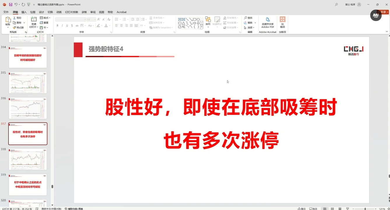 缠话股今·缠论基础之选股专题-康仁安资源