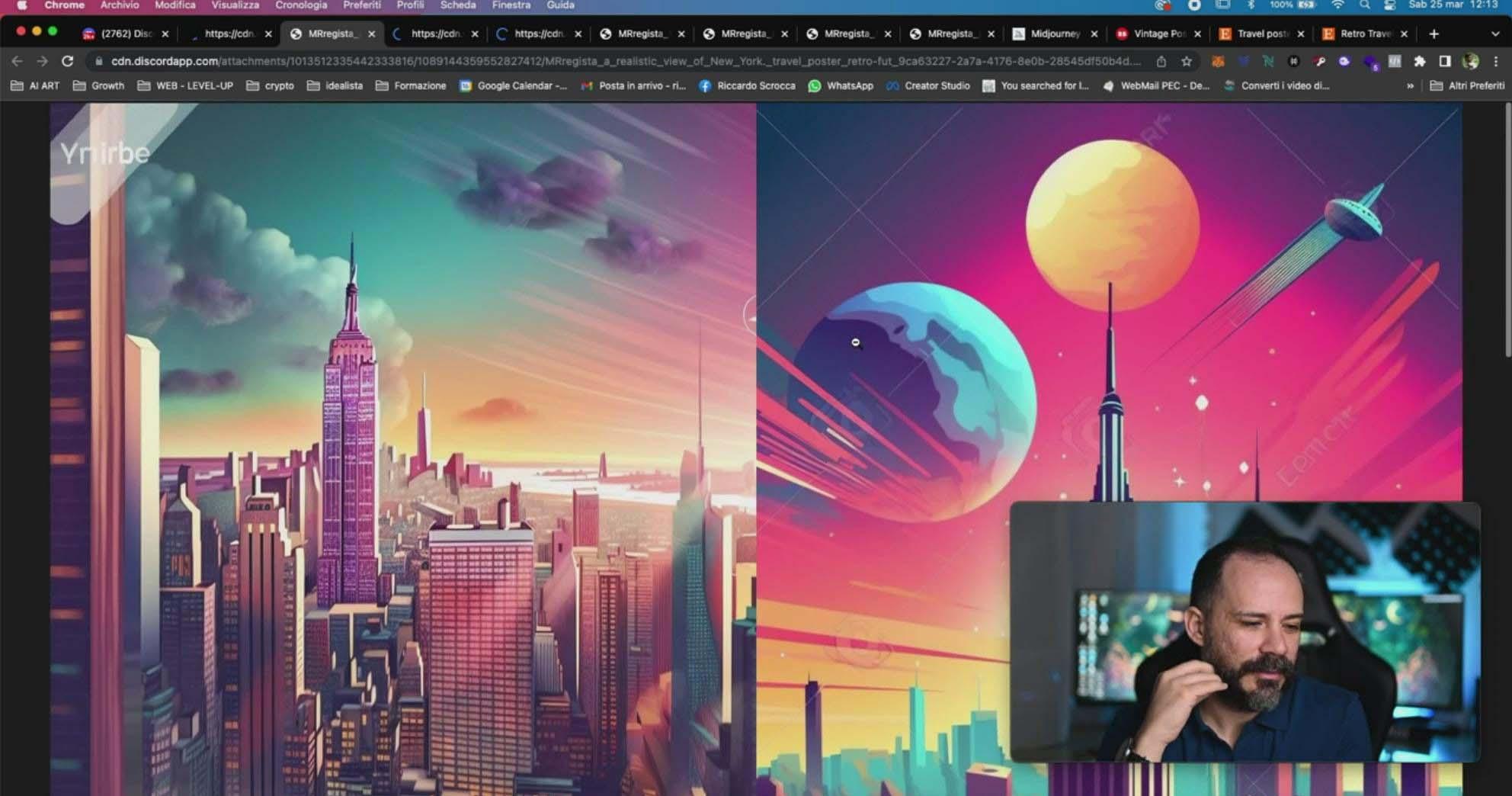 图片[11]-Midjourney AI人工智能创建和销售令人惊叹的海报教程-10节课-中英字幕-康仁安资源