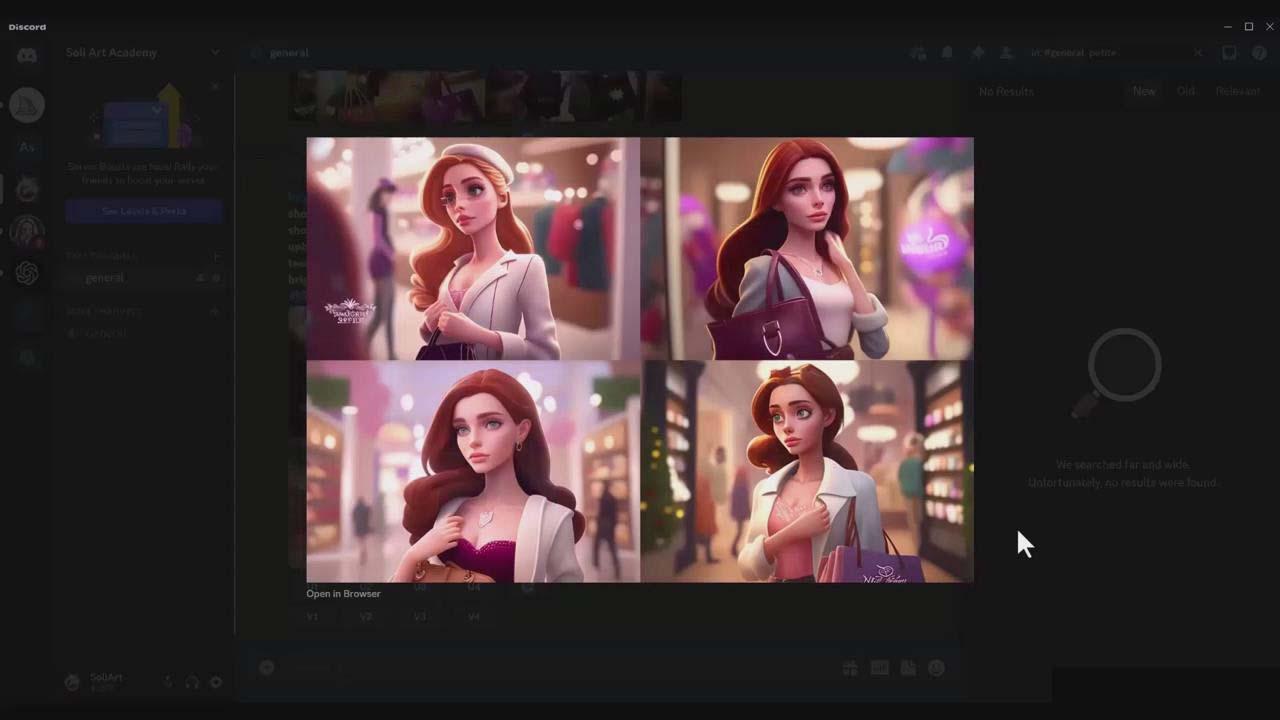 图片[5]-掌握 MidJourney V5 AI + ChatGPT创建一致的角色设计图像-22节课-中英字幕-康仁安资源