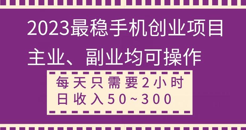 【全网变现首发】新手实操单号日入500+，渠道收益稳定，项目可批量放大-康仁安资源